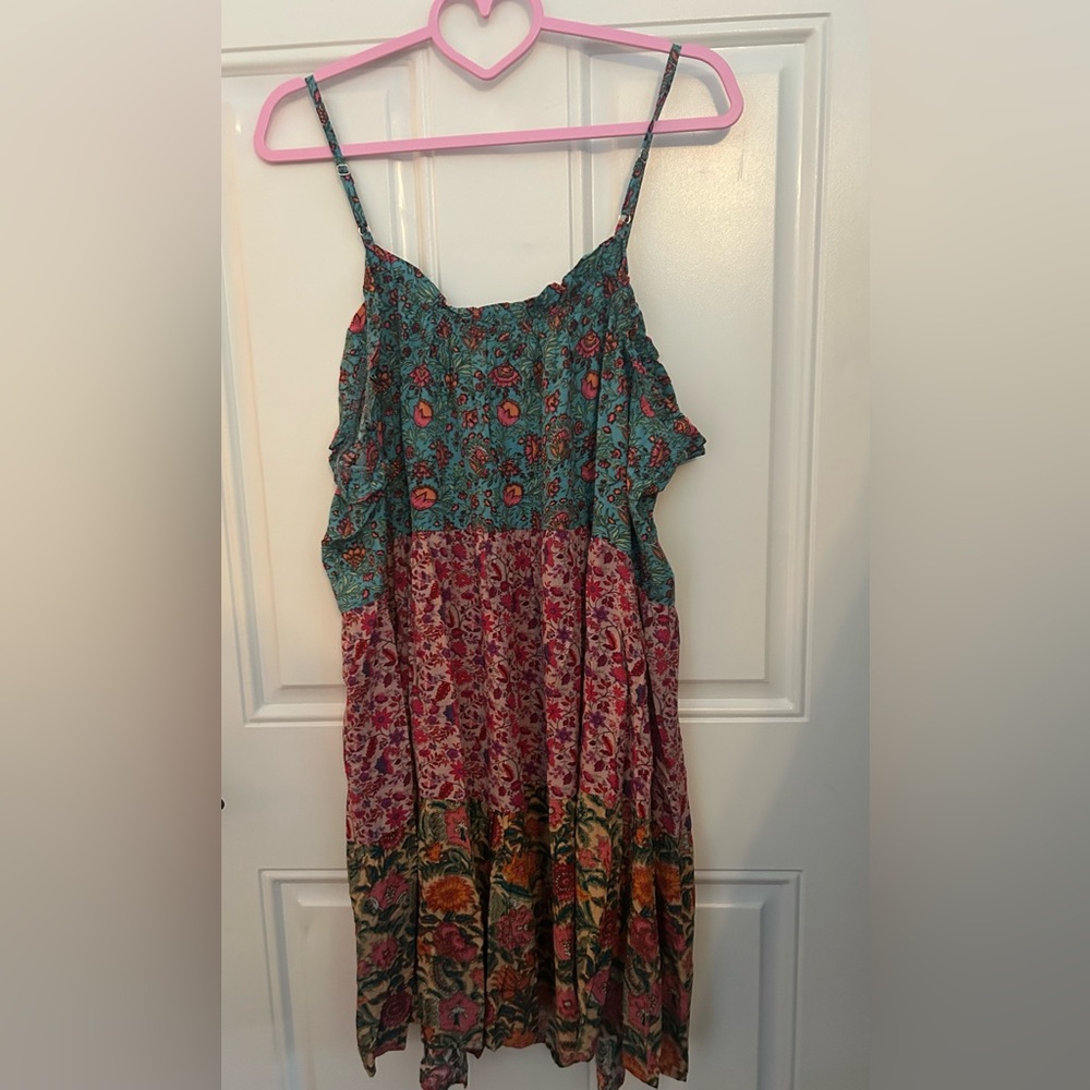 Natural Life Harley Mini Dress - Magenta Mixed Floral NWT - Picture 7 of 10
